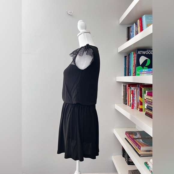 Red Valentino Back mini dress with lace size small - Picture 4 of 11